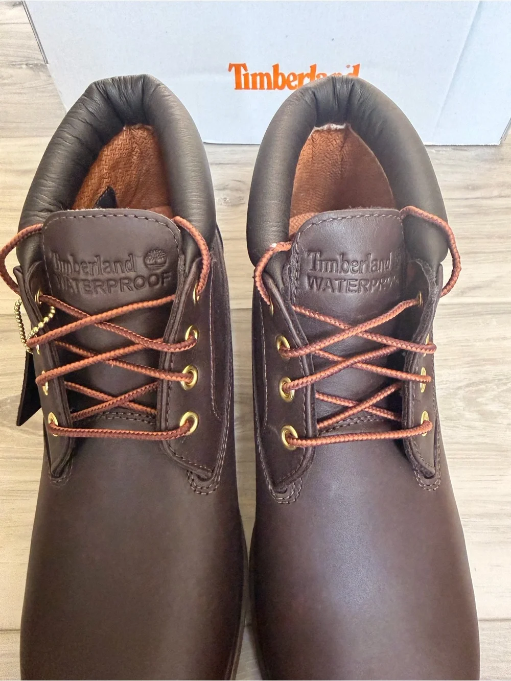 Timberland 1973 Newman Waterproof Boots Dark Brown Men’s 8.5 NIB